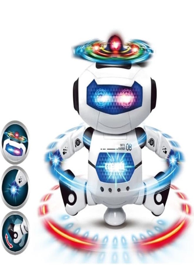 Manos Remote Control Kids Robot Toys with Batteries, Dancing Robot & 360° Rotating Robot Octopus Design, Robotic 3D Light, 2 Different Types, Combo Pack for Boys & Girls - Image 3